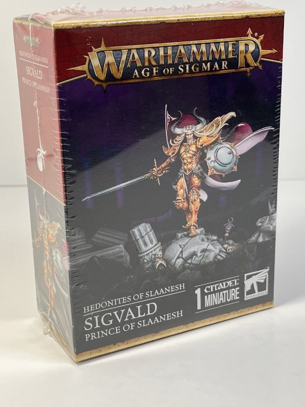 SEALED Hedonites of Slaanesh Sigvald Prince of Slaanesh Warhammer Sigmar 83-84